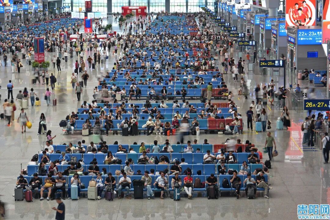 中秋国庆期间，贵阳三大火车站客发量预计再创新高