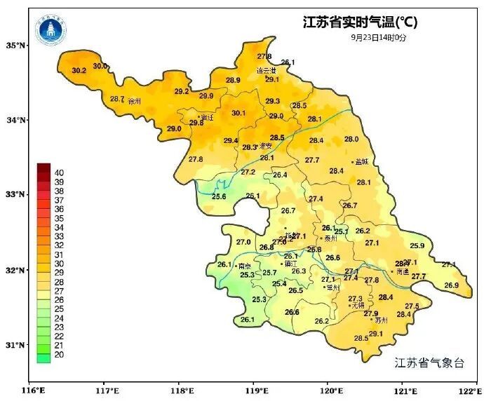 31℃,中到大雨、部分地区有雷电,江苏天气预测 31℃,中到大雨、部分地区有雷电,江苏天气预测