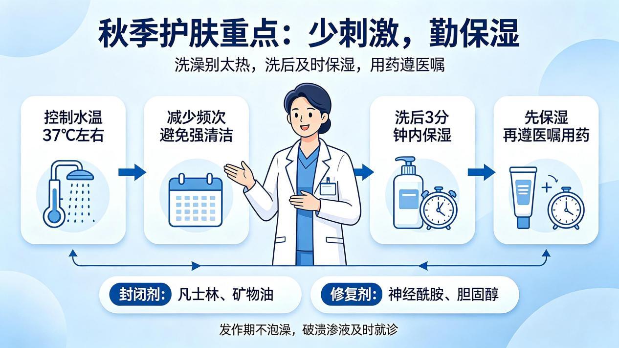 问康有道｜秋分秋燥皮肤痒，科学防治别乱抓