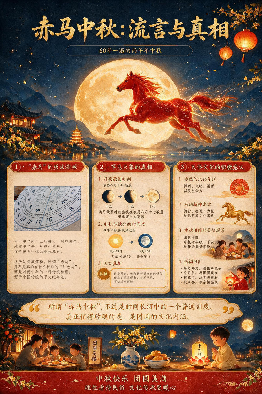 今年中秋有啥“不一样”？专家为你厘清“赤马中秋”