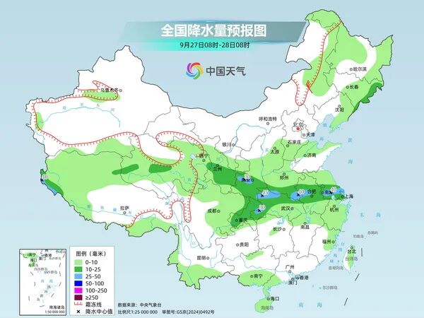 大雾、大到暴雨！四川这些地方注意，中秋假期华西至黄淮江淮仍有持续性降雨