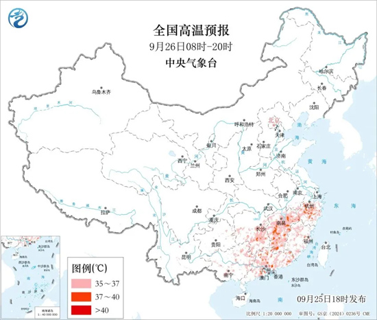 降雨带绵延千里 南方大范围高温闷热天气或持续至月底