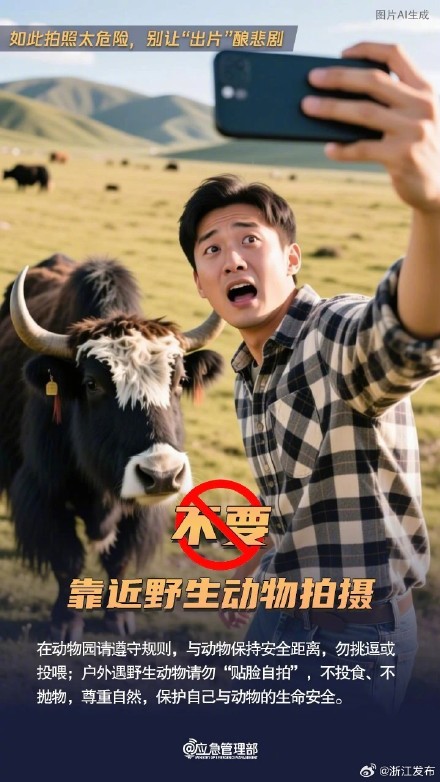 注意!假期出游打卡“出片”,安全为先 注意!假期出游打卡“出片”,安全为先