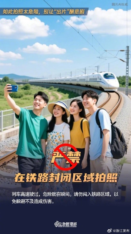 注意!假期出游打卡“出片”,安全为先 注意!假期出游打卡“出片”,安全为先