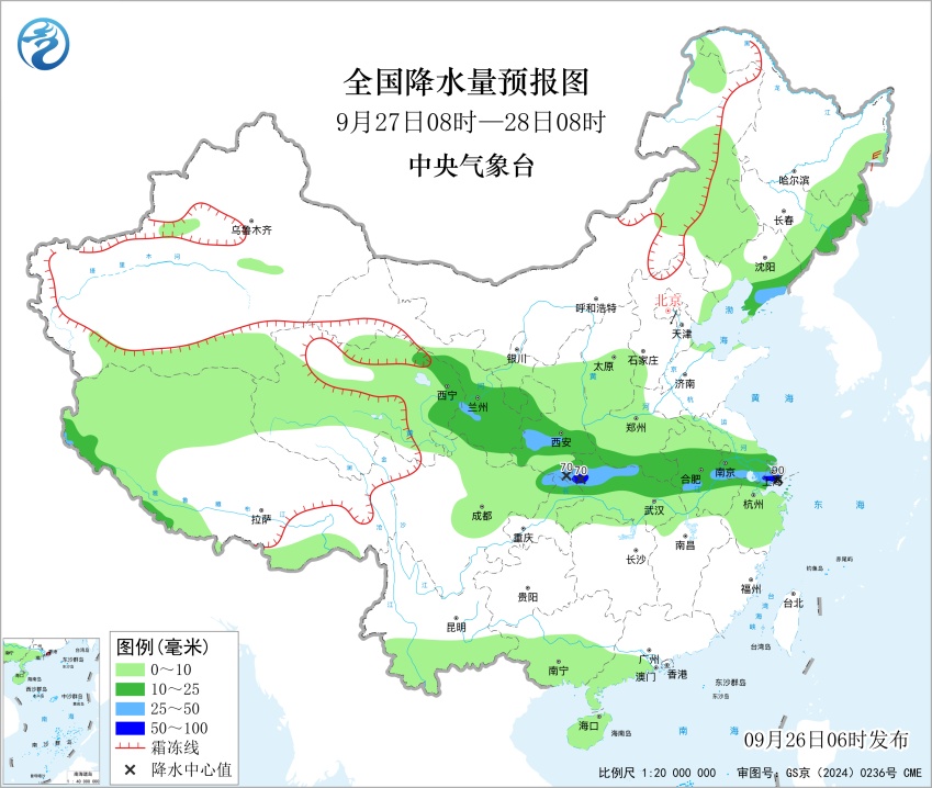 注意防范！华北华东午后至夜间将有强对流天气
