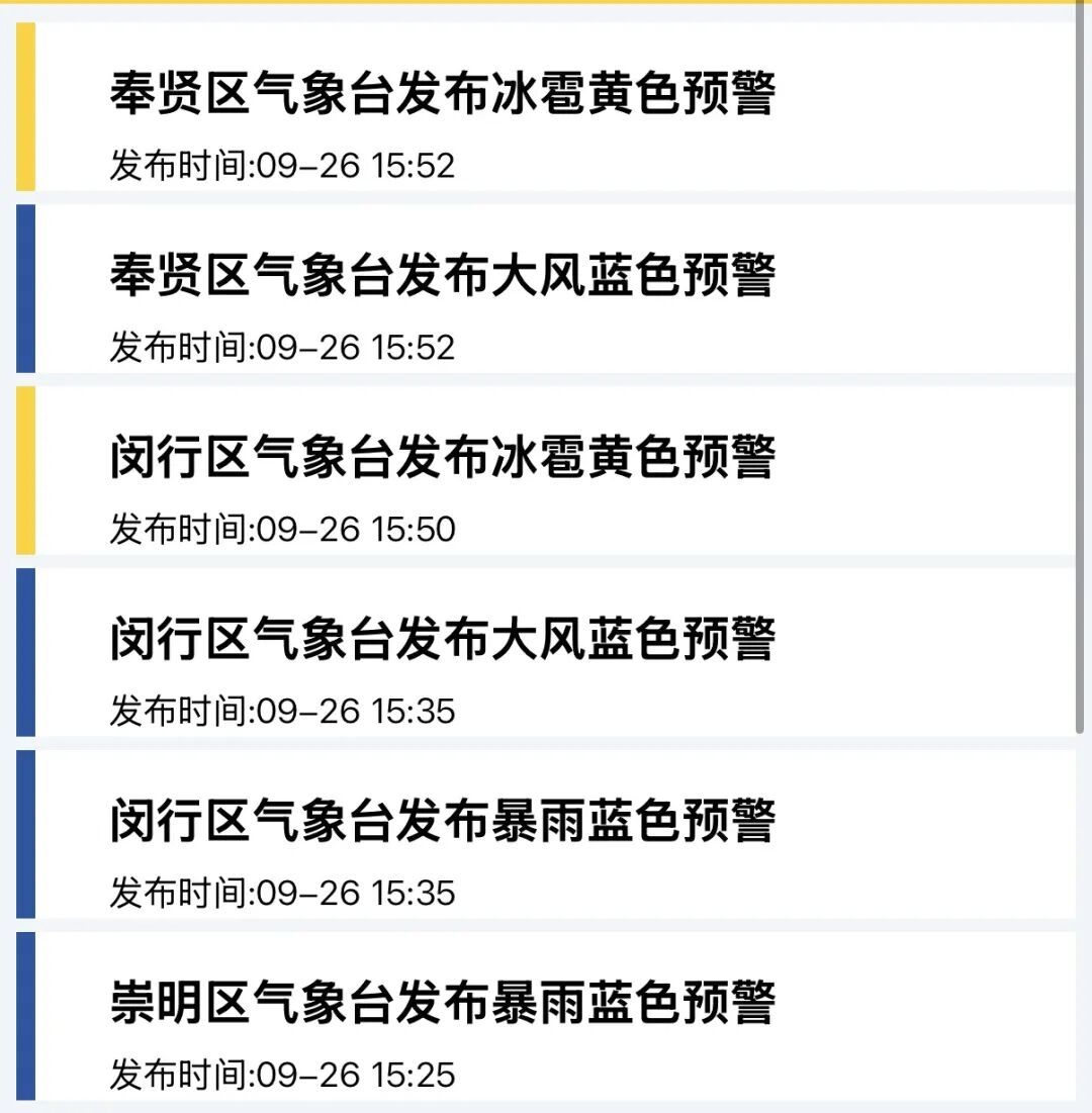 赶紧回家！上海密集发布冰雹预警→