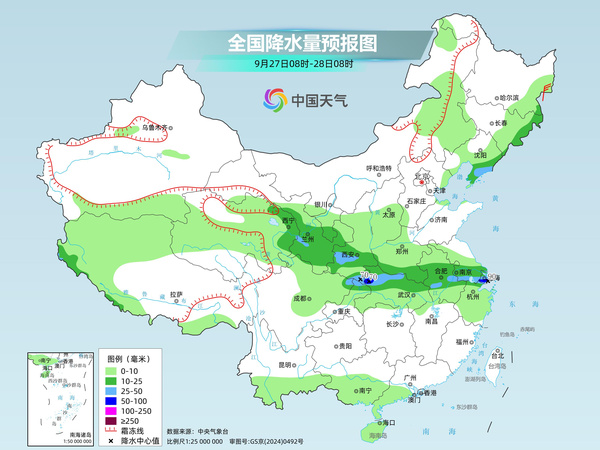 月底前华西至黄淮一带仍多降雨 江南华南多地有持续性高温