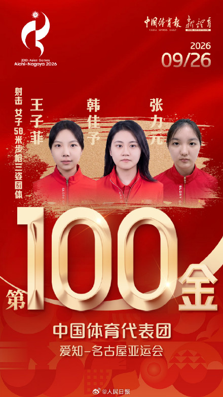 中国队第100金 中国队第100金