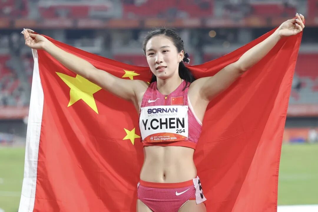 “女飞人”！17岁陈妤颉，以11秒06的成绩，夺得亚运会女子百米“飞人大战”冠军