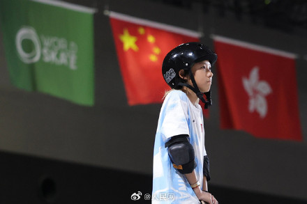 12岁小孩姐勇闯亚运赛场