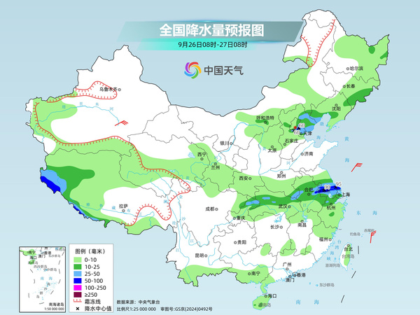月底前华西至黄淮一带仍多降雨 江南华南多地有持续性高温