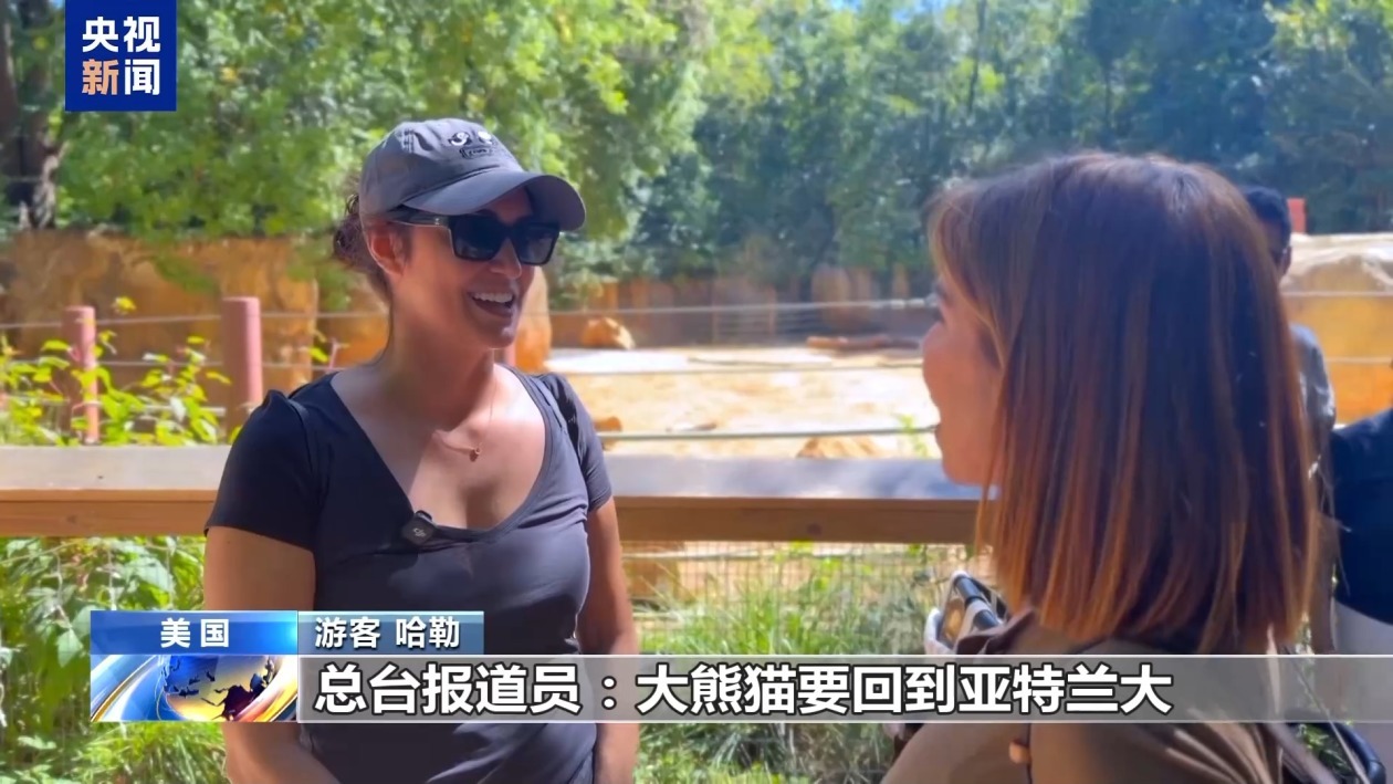 美民众热烈期盼大熊猫重返亚特兰大 美民众热烈期盼大熊猫重返亚特兰大