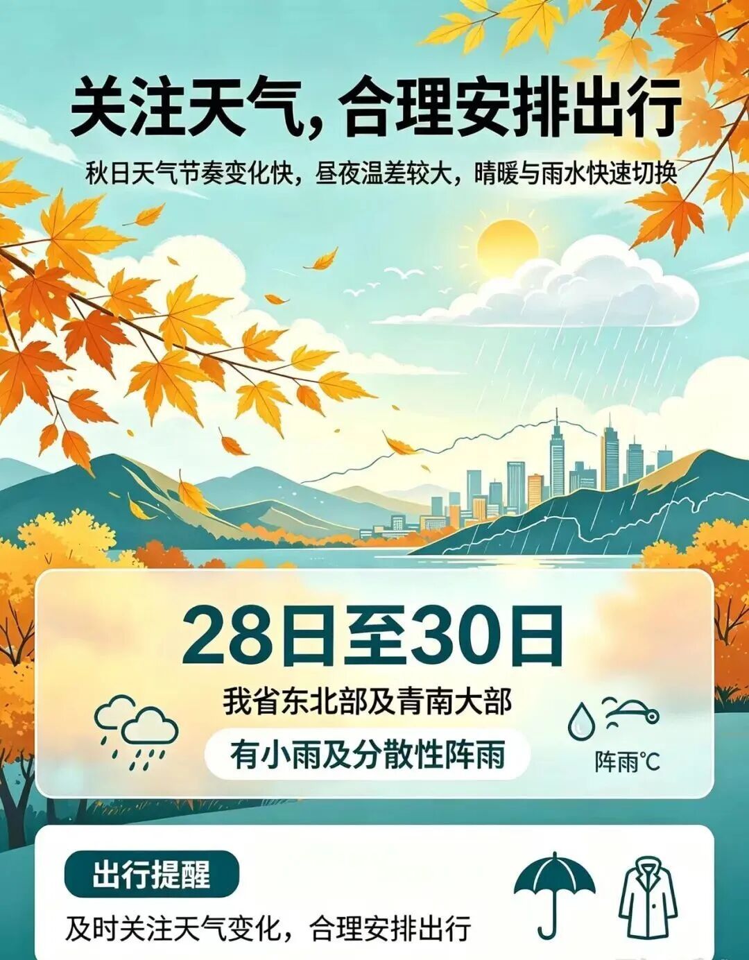 未来几天，青海大部仍有小雨或阵雨