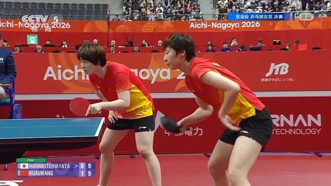 蒯曼/王曼昱4比0横扫日本组合张本美和/早田希娜,夺得亚运会乒乓球女双金牌 蒯曼/王曼昱4比0横扫日本组合张本美和/早田希娜,夺得亚运会乒乓球女双金牌