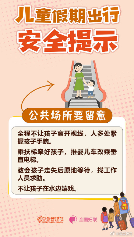 假期带娃出门，这些安全细节千万别大意