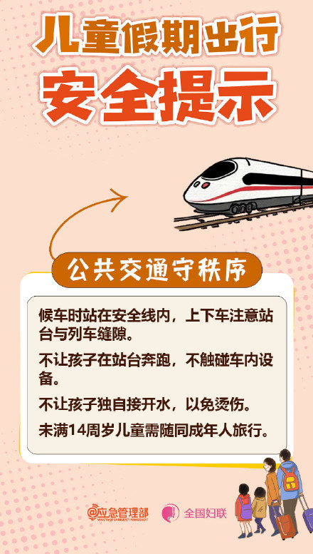 儿童假期出行安全家长周知!假期带娃出门,这些安全细节千万别大意 儿童假期出行安全家长周知!假期带娃出门,这些安全细节千万别大意