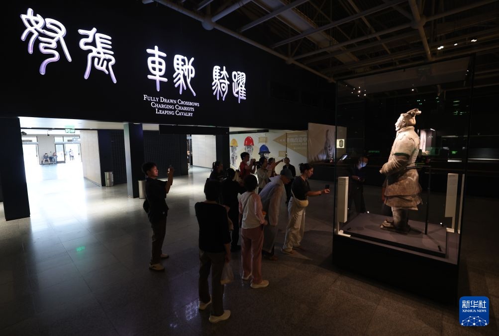 秦兵马俑二号坑焕新迎客 秦兵马俑二号坑焕新迎客