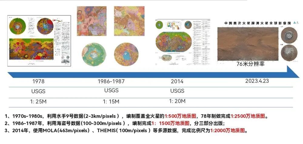 火星35亿年前还有古海洋?中国编制的地质图将给出答案 火星35亿年前还有古海洋?中国编制的地质图将给出答案