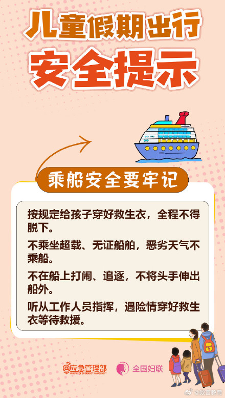 假期带娃出门，这些安全细节千万别大意