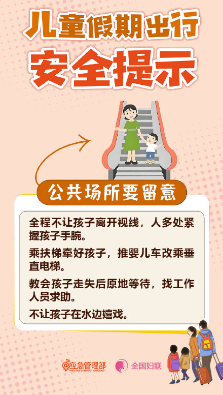 儿童假期出行安全家长周知!假期带娃出门,这些安全细节千万别大意 儿童假期出行安全家长周知!假期带娃出门,这些安全细节千万别大意