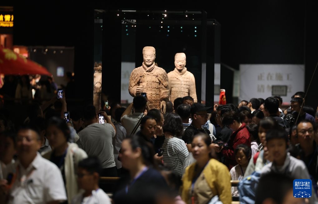 秦兵马俑二号坑焕新迎客 秦兵马俑二号坑焕新迎客