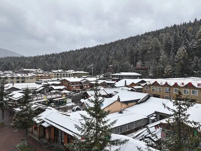 别人还在赏秋,黑龙江雪乡已经下雪了!!! 别人还在赏秋,黑龙江雪乡已经下雪了!!!