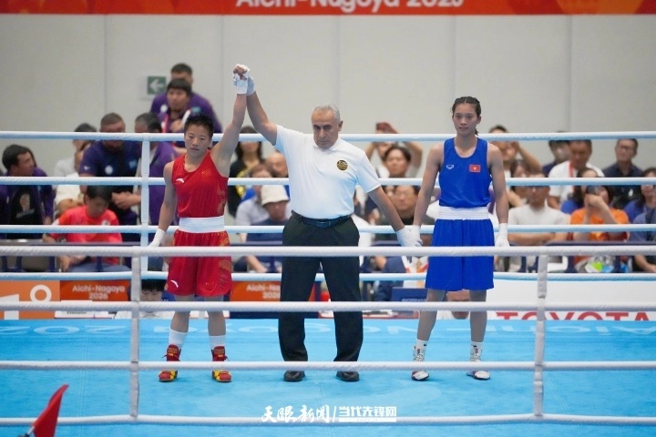 贵州“大满贯”女拳手,金牌+1! 贵州“大满贯”女拳手,金牌+1!