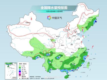南方降雨先增强再减弱 华北东北自西向东迎降水