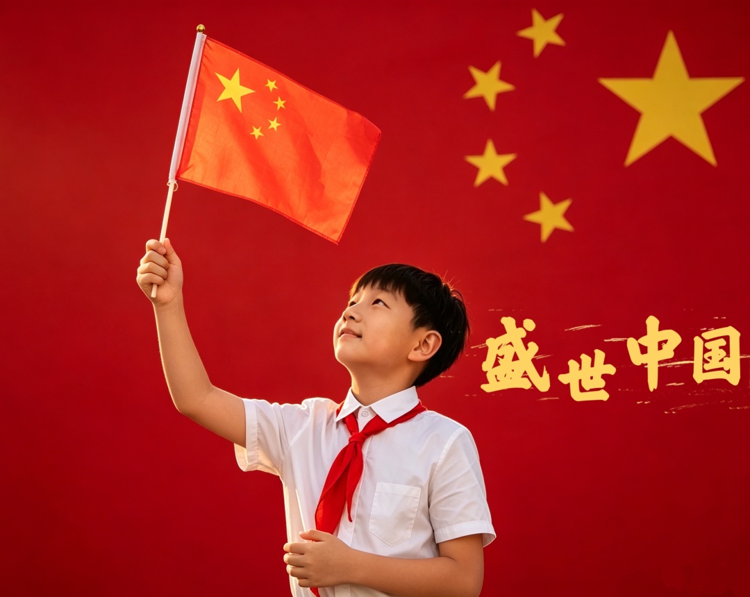多图预警！和国旗合影原来这么出片呢~