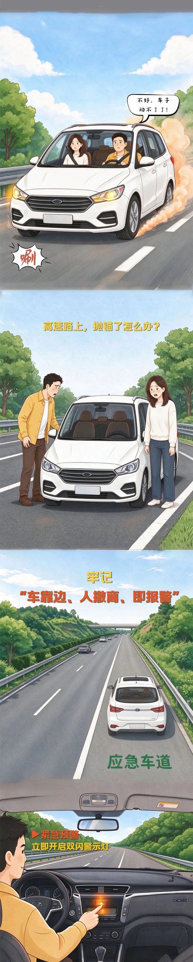 长假自驾，带好这份安全攻略！