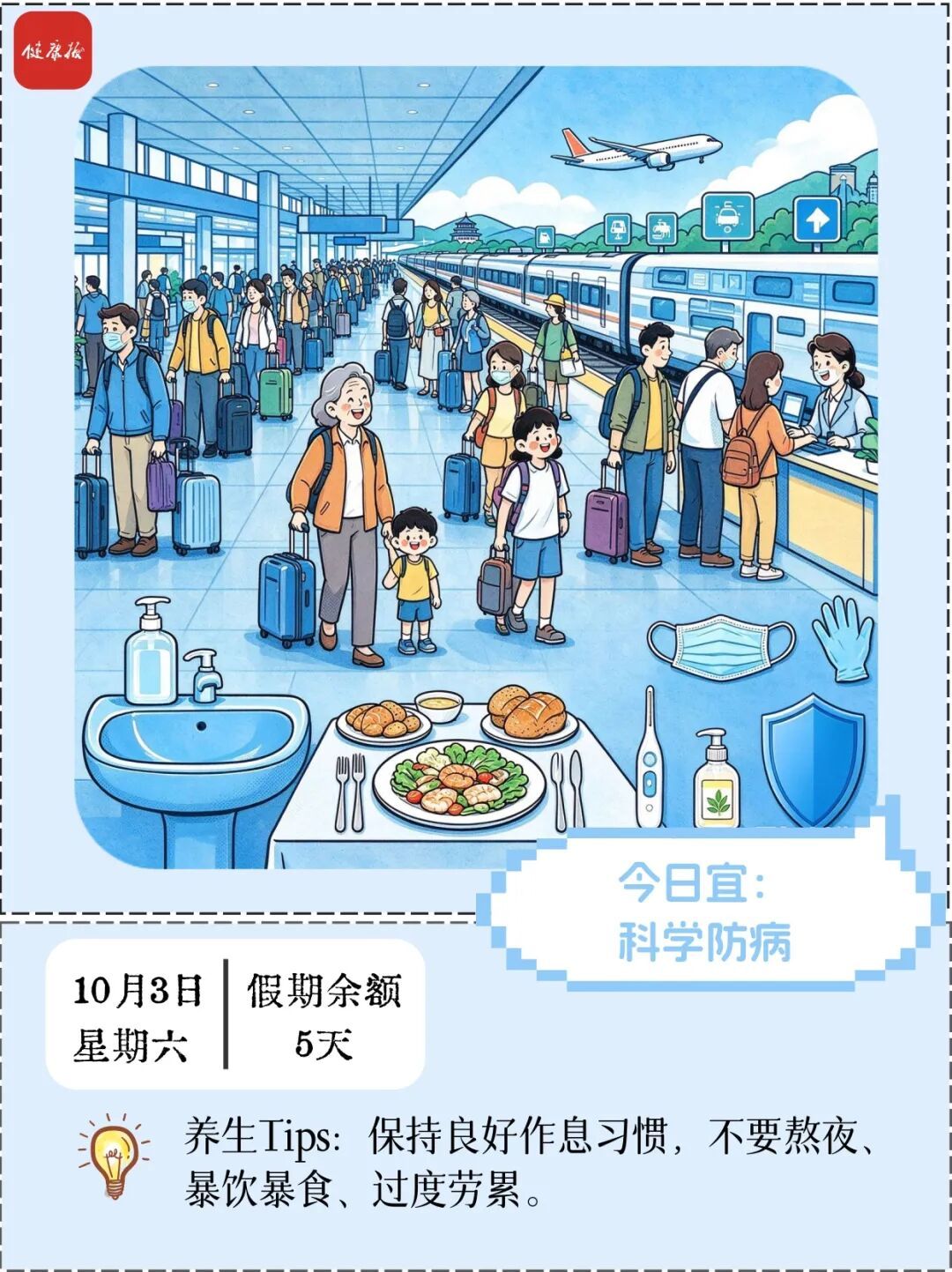 假期出游 收好这份疾控提示