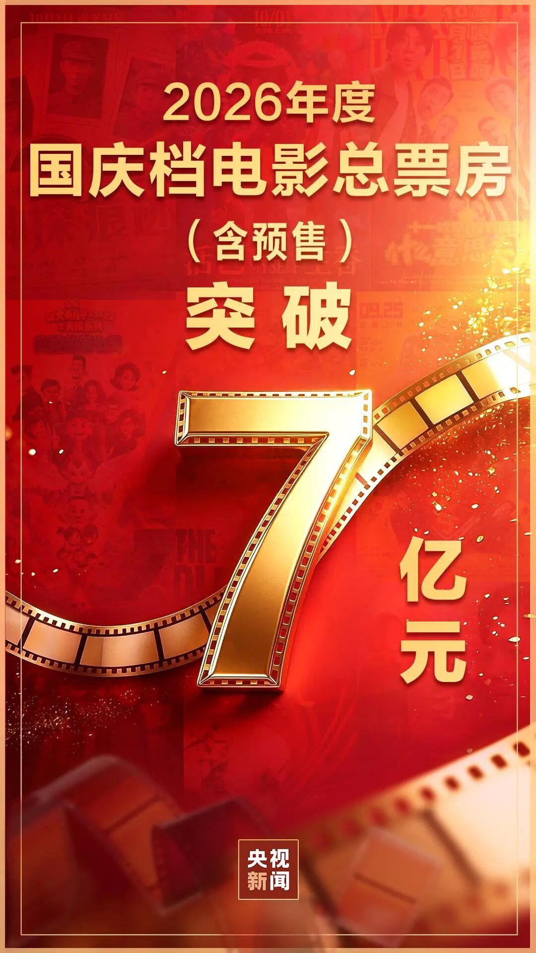 连续4天单日破亿!总票房超7亿 连续4天单日破亿!总票房超7亿