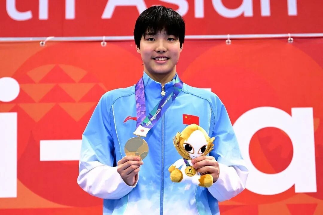 13岁于子迪当选第20届亚运会MVP