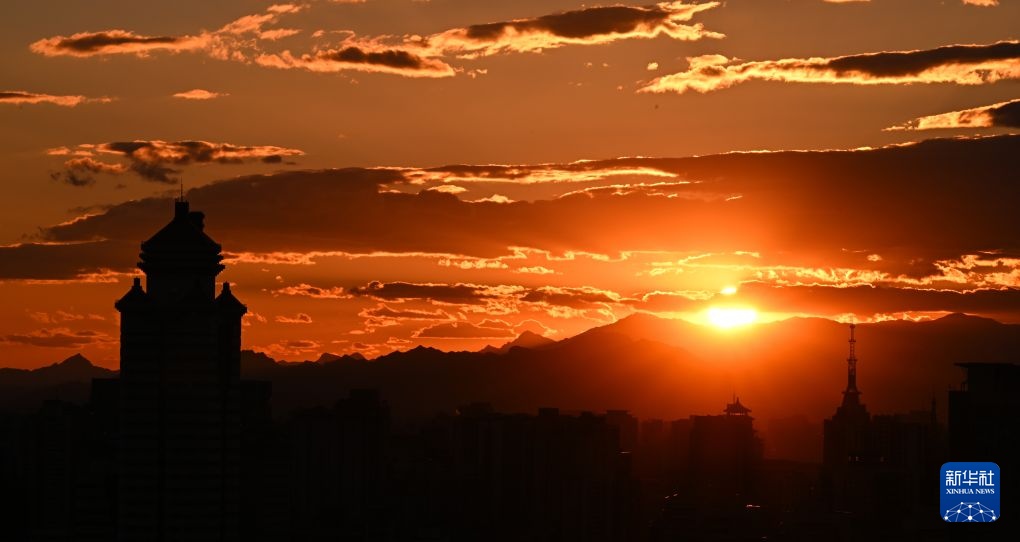 夕阳与晚霞 夕阳与晚霞