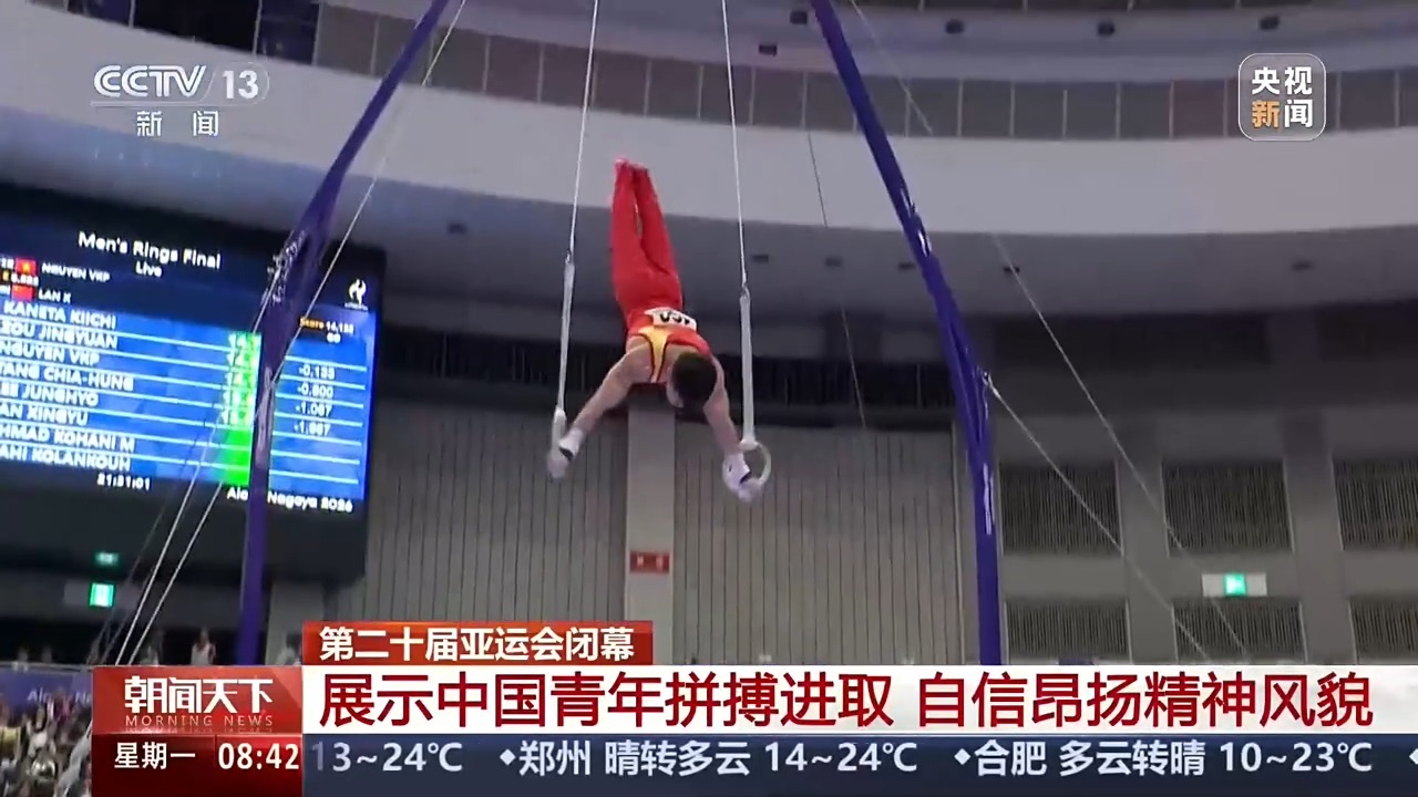 169金、8项世界纪录！亚运会收官，这些数字太提气