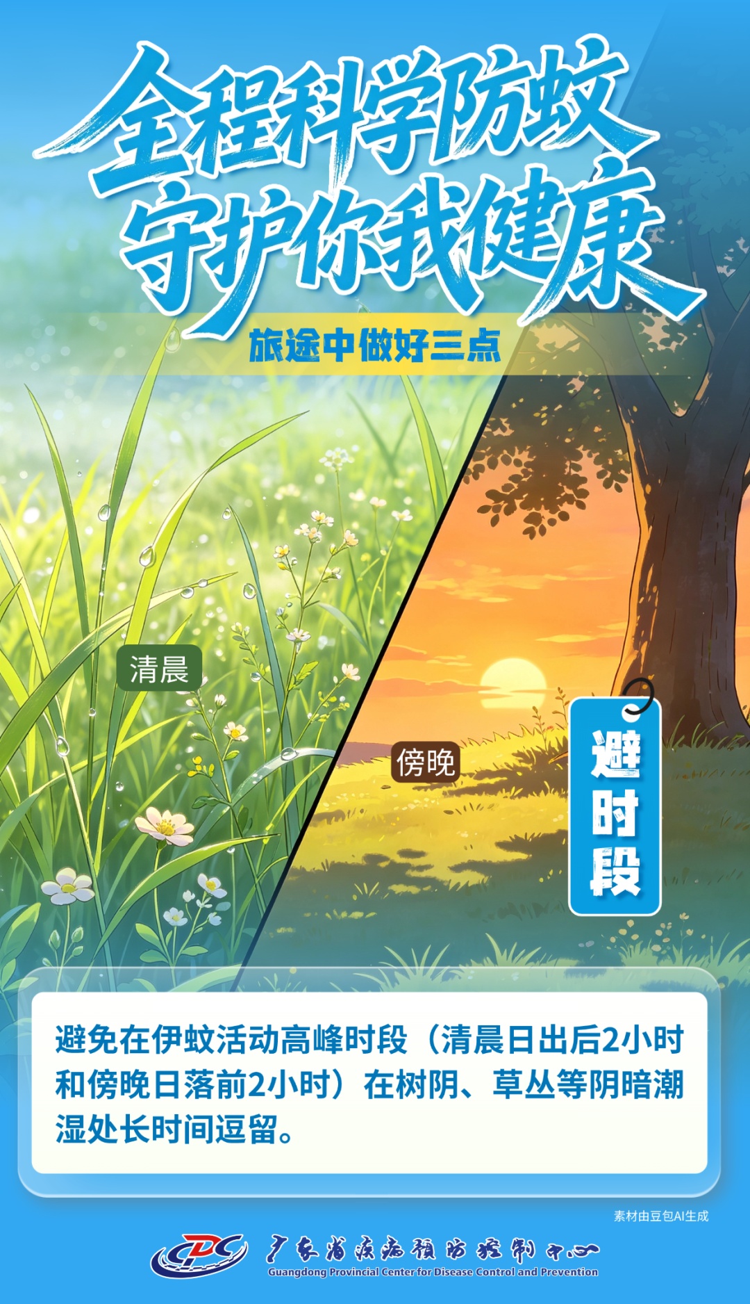 假期出门,小心被“叮”上! 假期出门,小心被“叮”上!