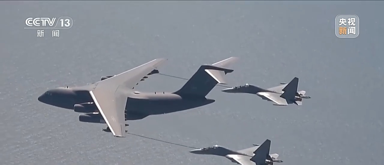 运-20B、运油-20接续升空！最新演练画面公布