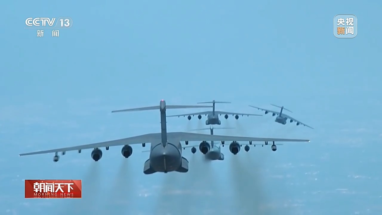 运-20B、运油-20接续升空！最新演练画面公布