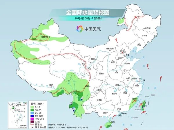 国庆假期接近尾声,返程天气最新提示→ 国庆假期接近尾声,返程天气最新提示→