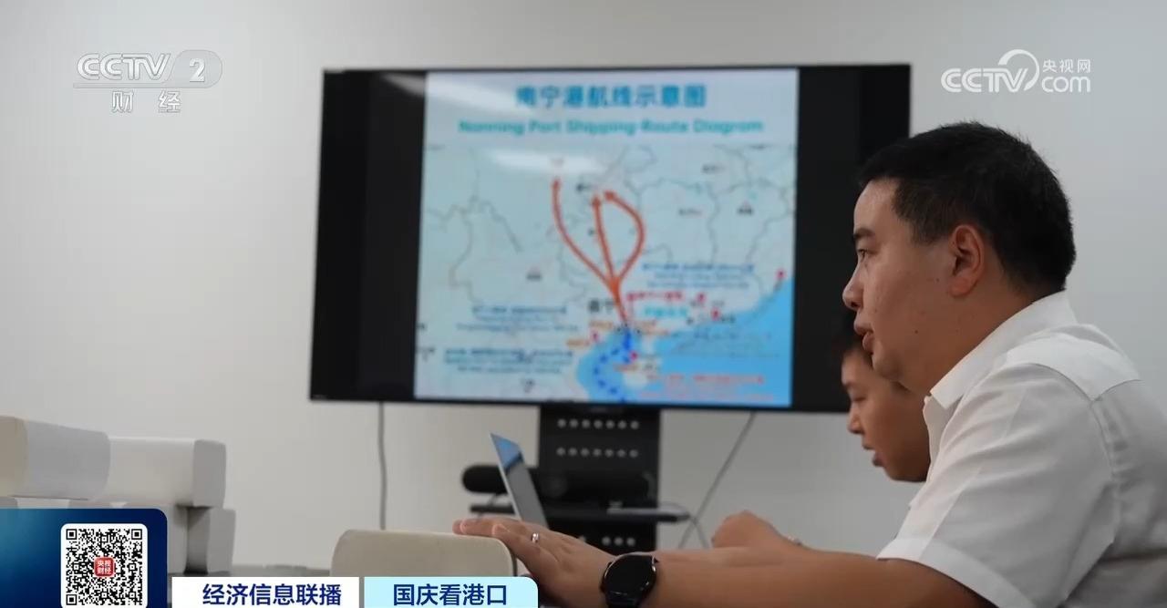 平陆运河实现江海联运 南宁港来货应接不暇 平陆运河实现江海联运 南宁港来货应接不暇