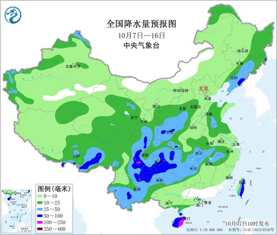 北方晴暖昼夜温差大,海南雨势强劲,青藏高原有雨雪 北方晴暖昼夜温差大,海南雨势强劲,青藏高原有雨雪