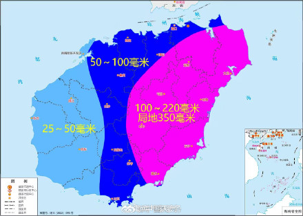 海南未来三天强降雨来袭 局地特大暴雨 海南未来三天强降雨来袭 局地特大暴雨