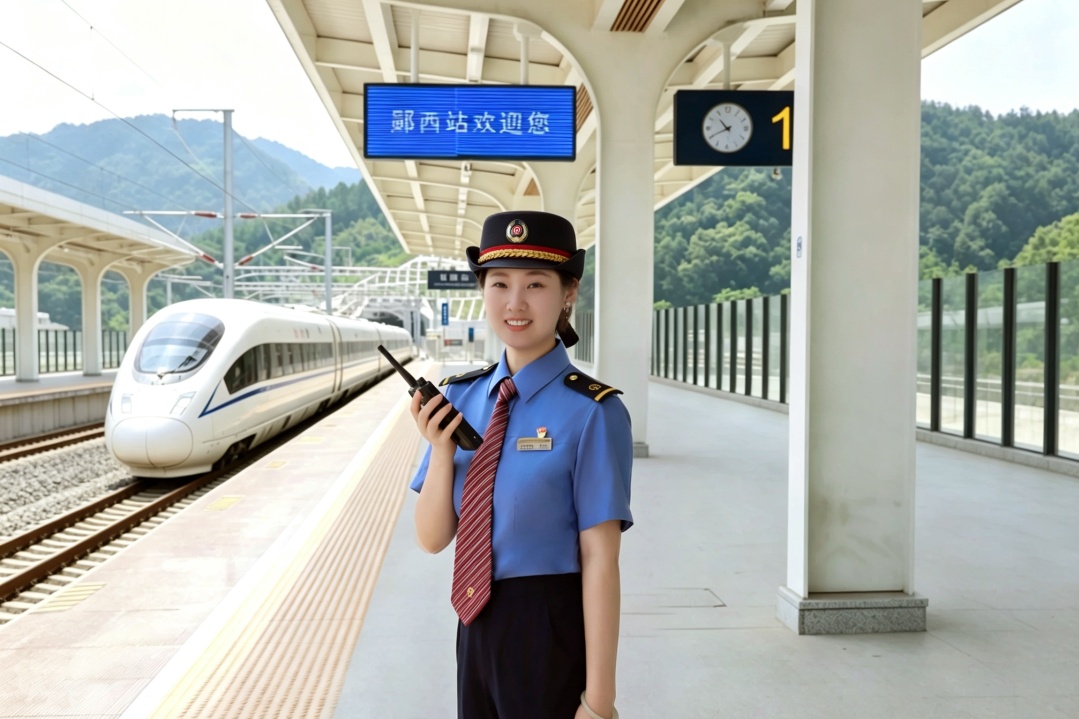 检票口抬头有喜,这座县城高铁站,太浪漫了 检票口抬头有喜,这座县城高铁站,太浪漫了