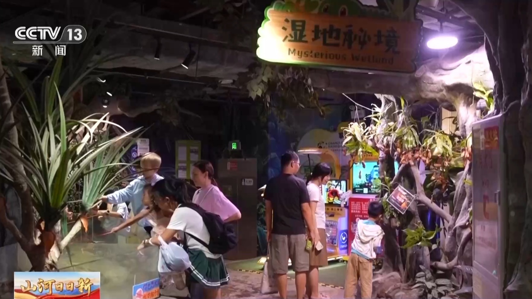 把山水雨林搬入商场 新业态新场景激活假日消费 把山水雨林搬入商场 新业态新场景激活假日消费