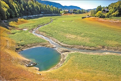 欧洲数条重要河流遭遇历史性低水位