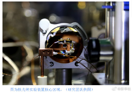 我国科学家研制成功核光钟