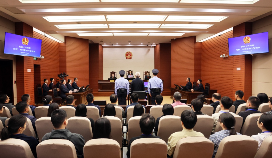 中央巡视组原副部级巡视专员许传智，一审被判十二年