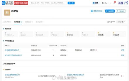 骗走王星的颜十六有多个空壳公司