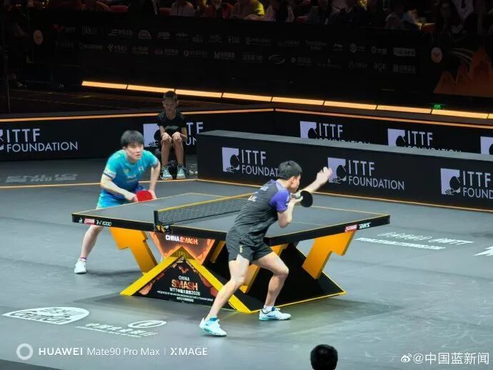 WTT中国大满贯:周启豪 3-0战胜张本智和,挺进八强 WTT中国大满贯:周启豪 3-0战胜张本智和,挺进八强