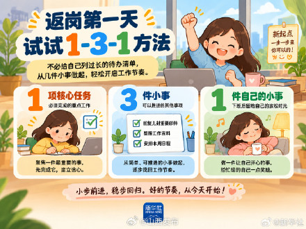 如何应对假期综合征